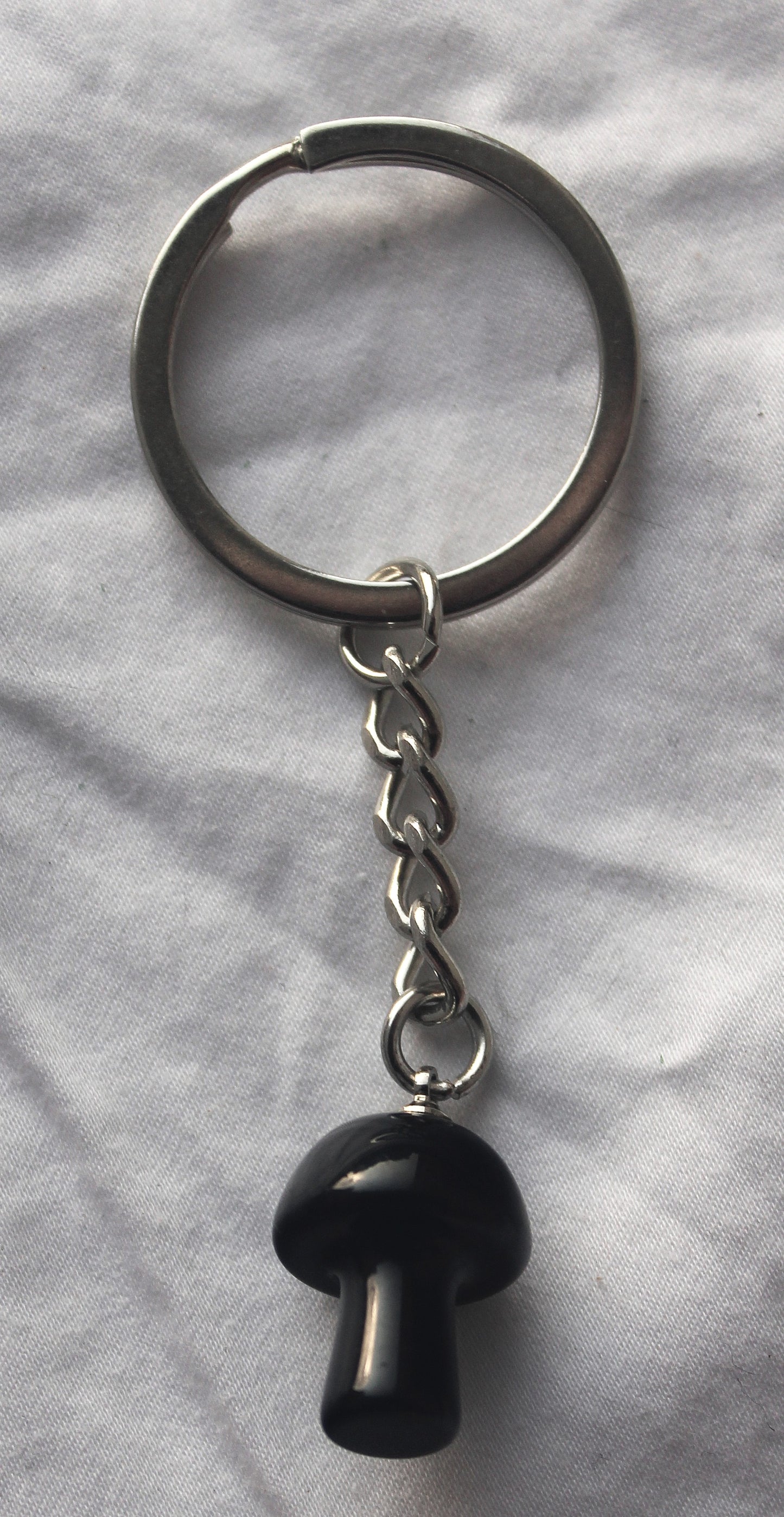 Mini Mushroom Keychain
