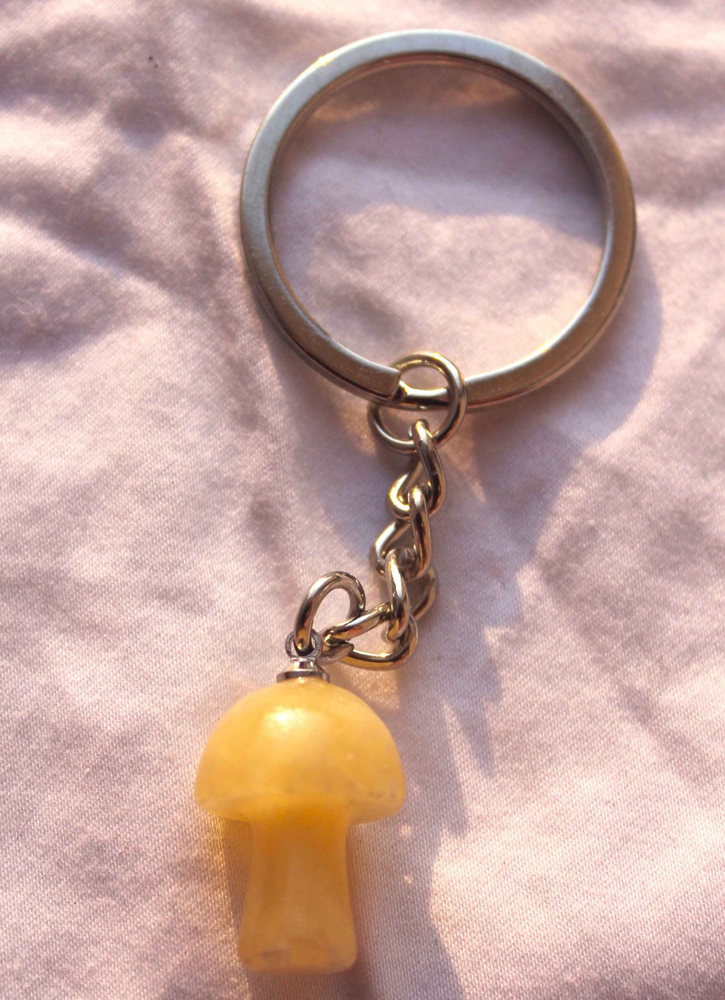 Mini Mushroom Keychain