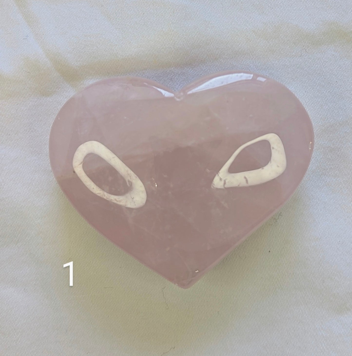 Rose Quartz Heart