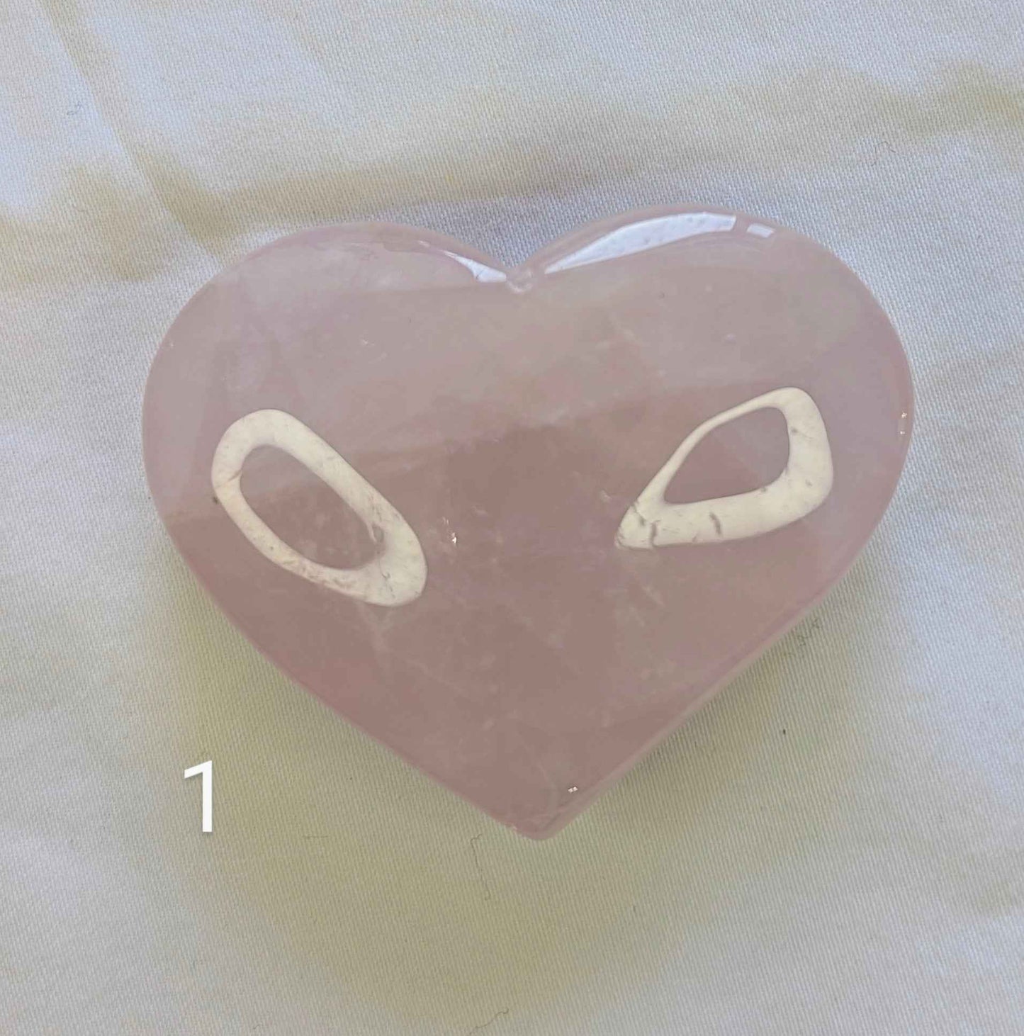 Rose Quartz Heart