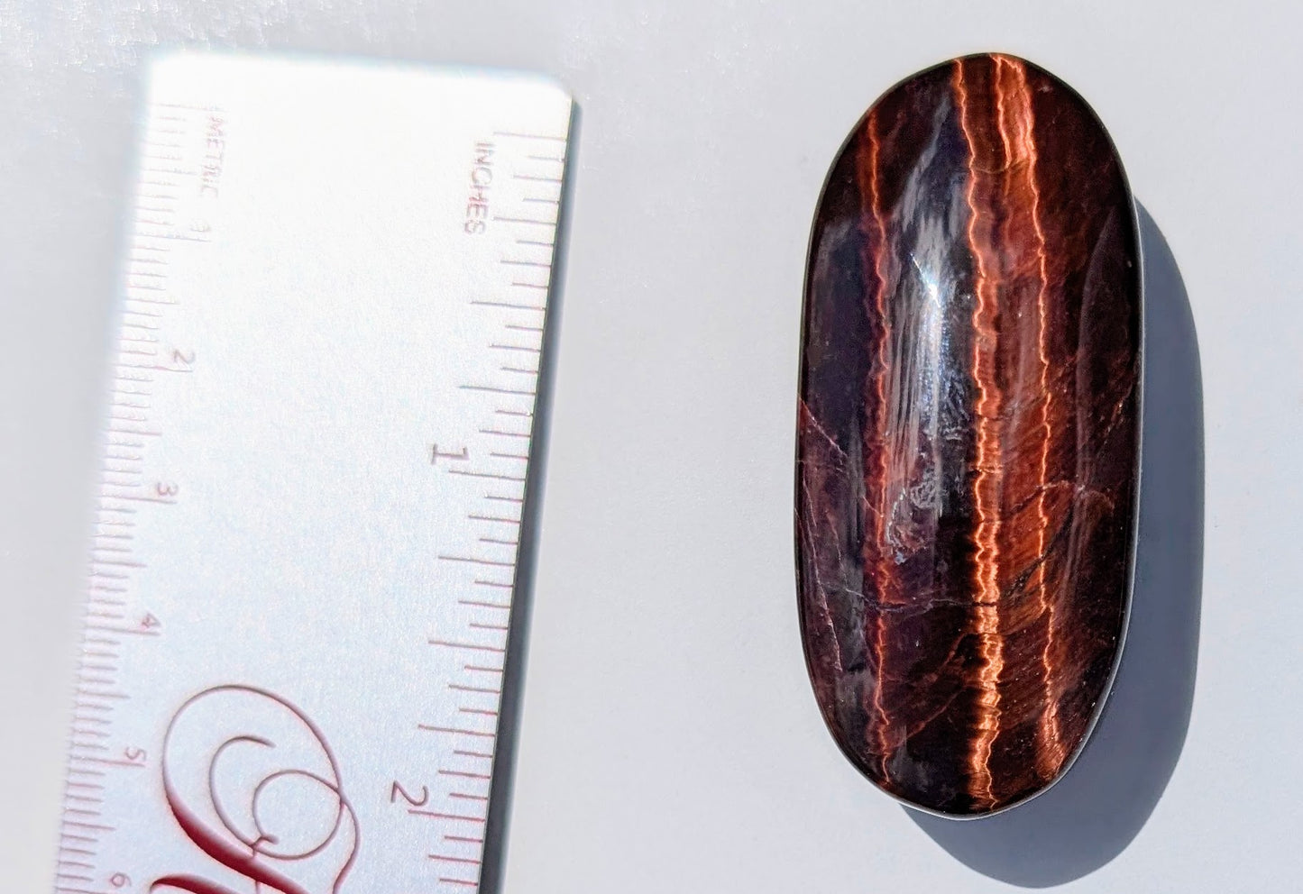 Tiger's Eye (Red) Palm Stone