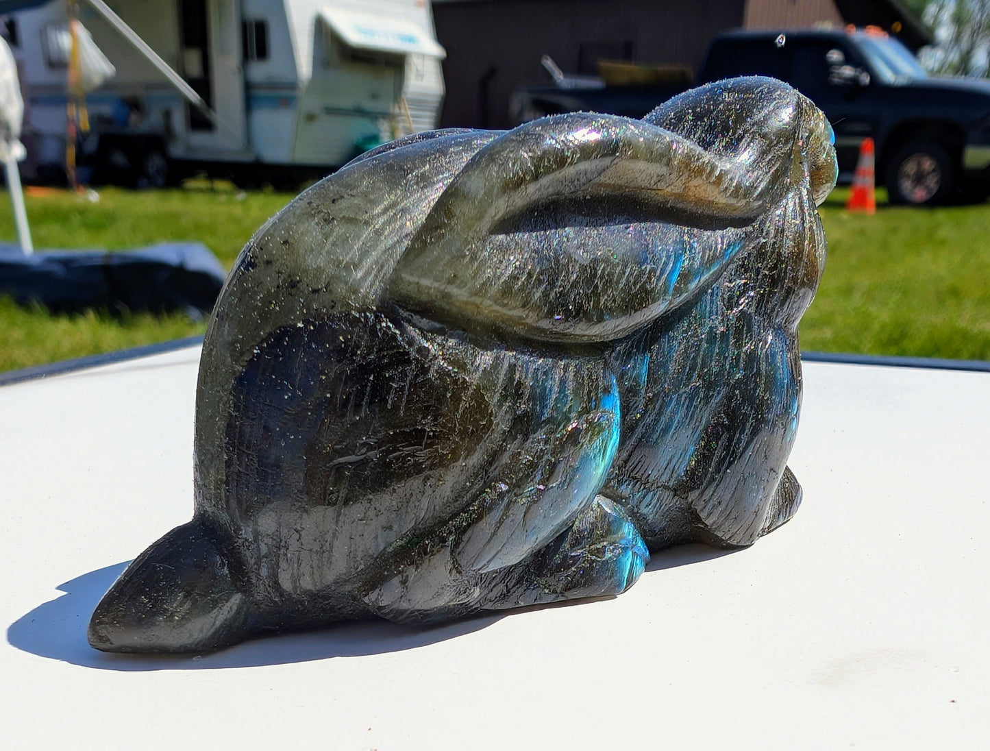 Labradorite Rabbit