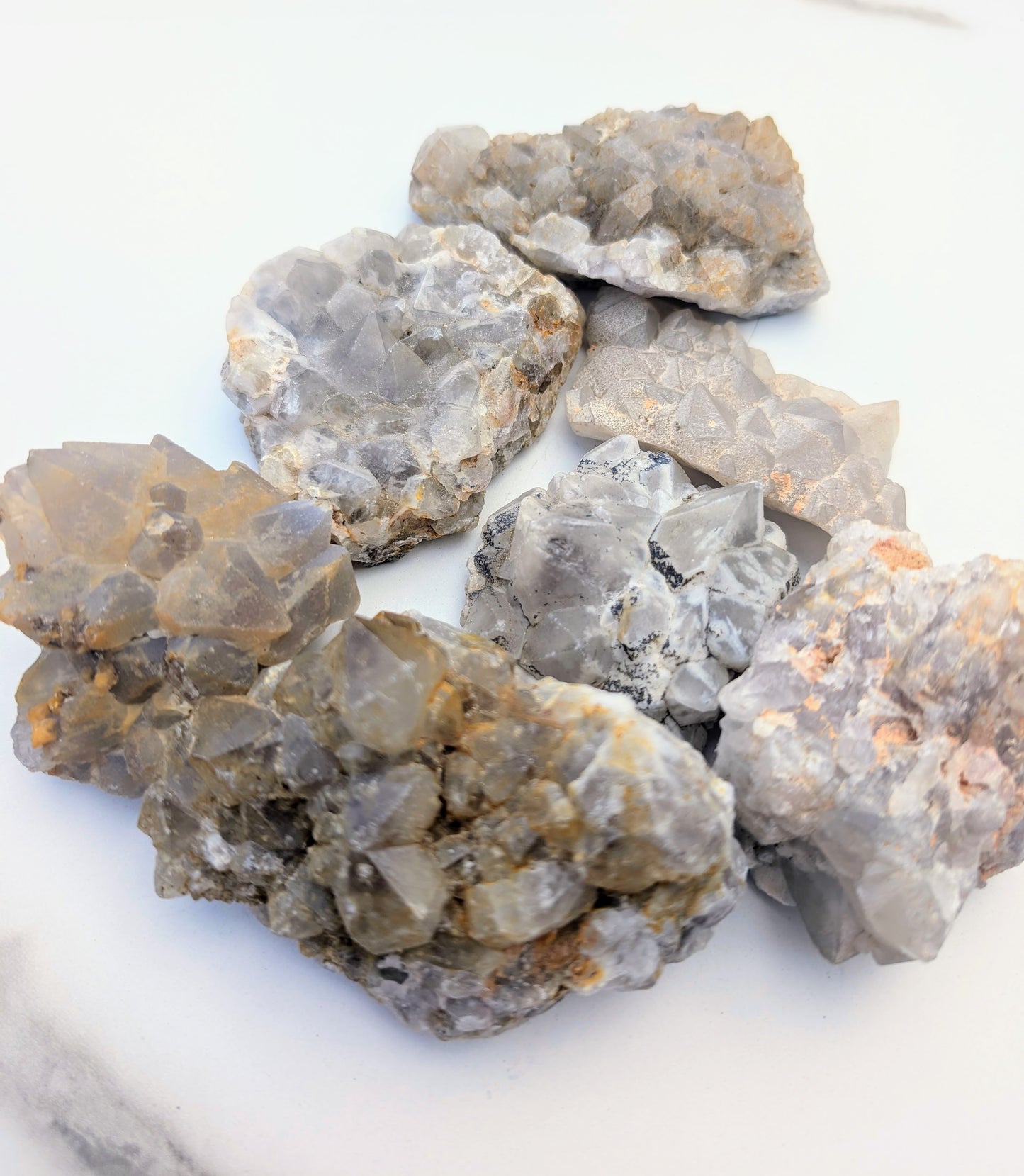 Lavender Quartz Cluster