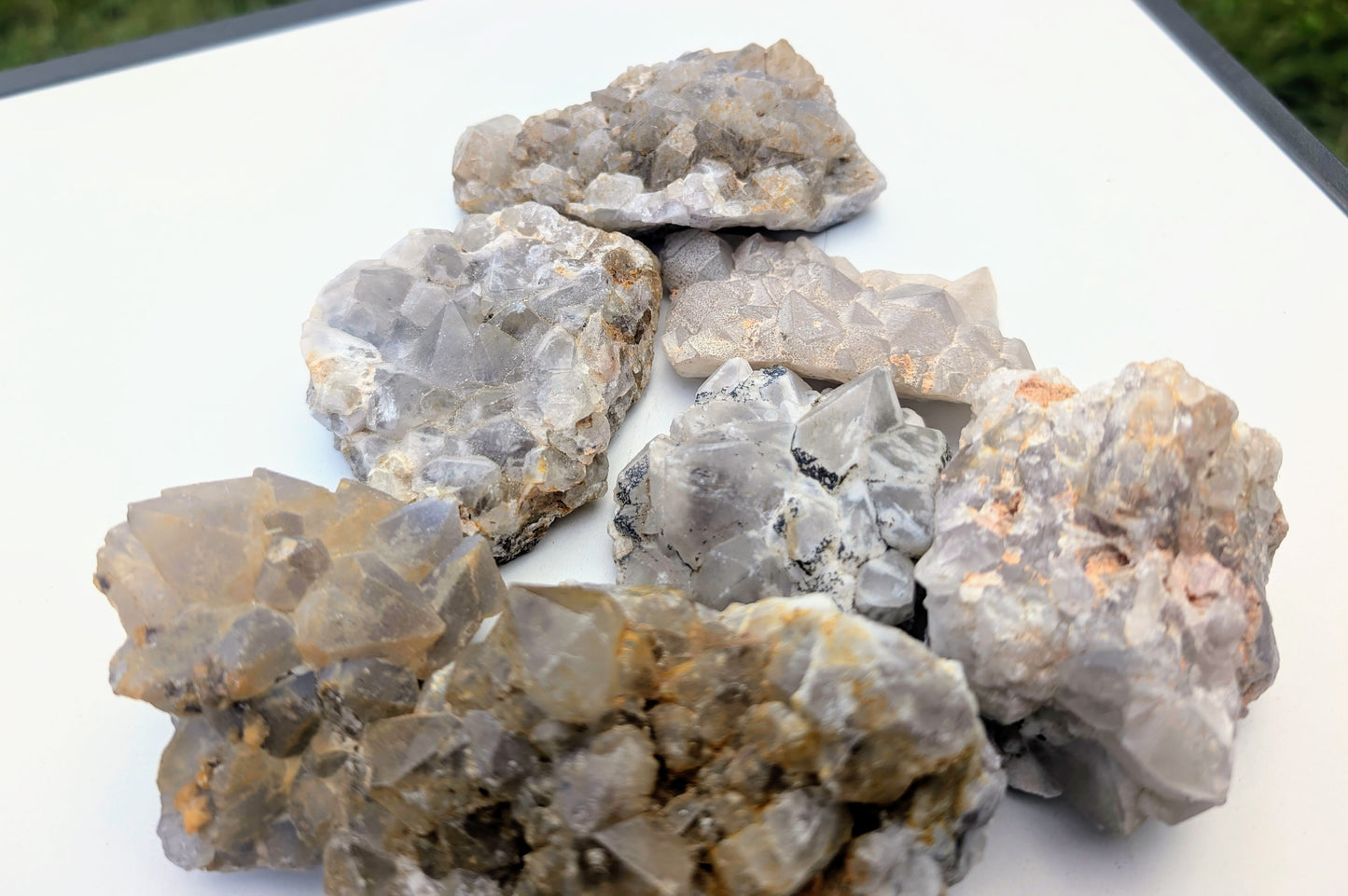 Lavender Quartz Cluster