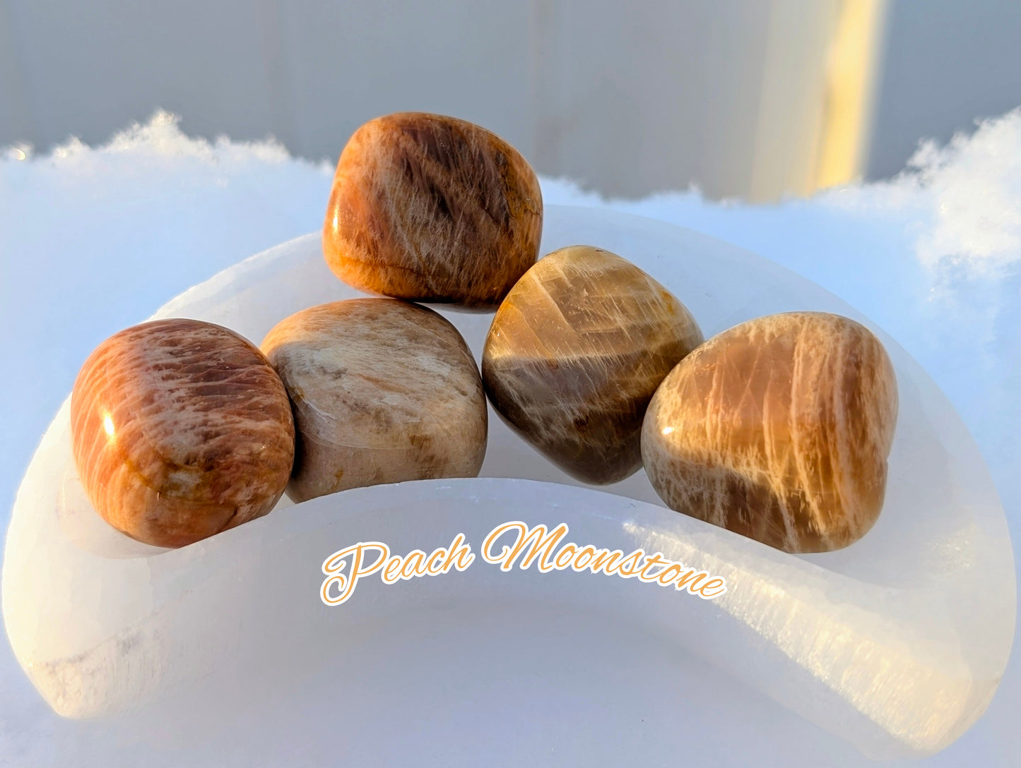Peach Moonstone