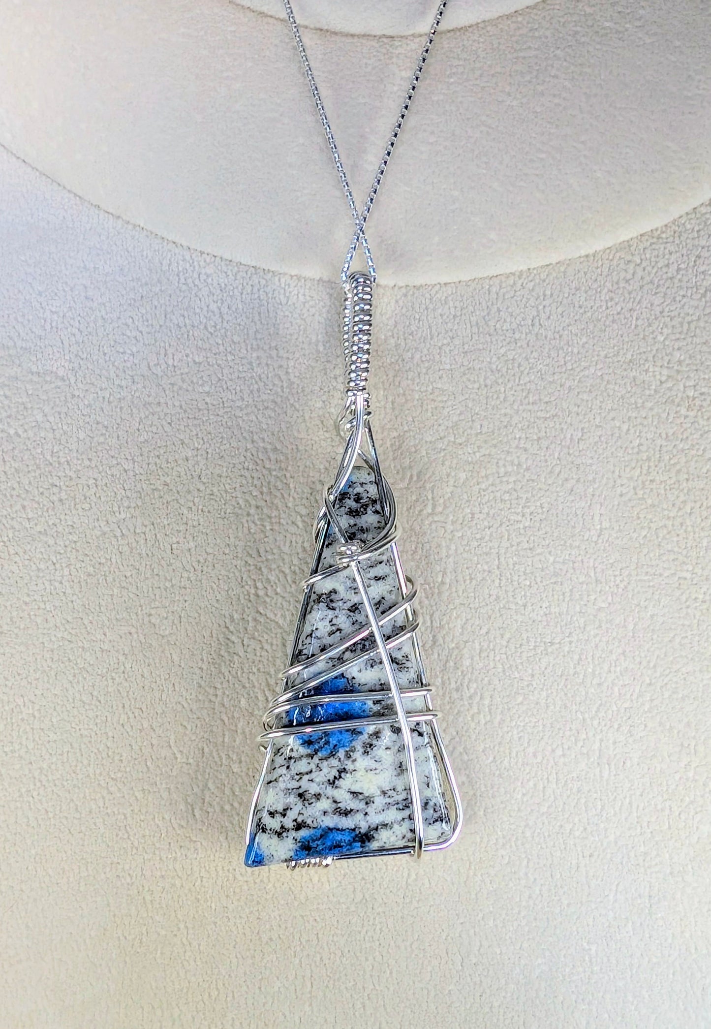 K2 "Blueberry" Jasper *Sterling Silver* Necklace