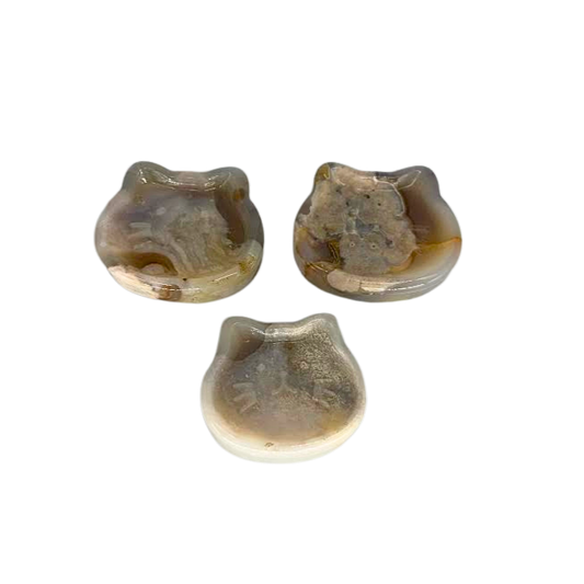 Dendritic Agate Cat Dish