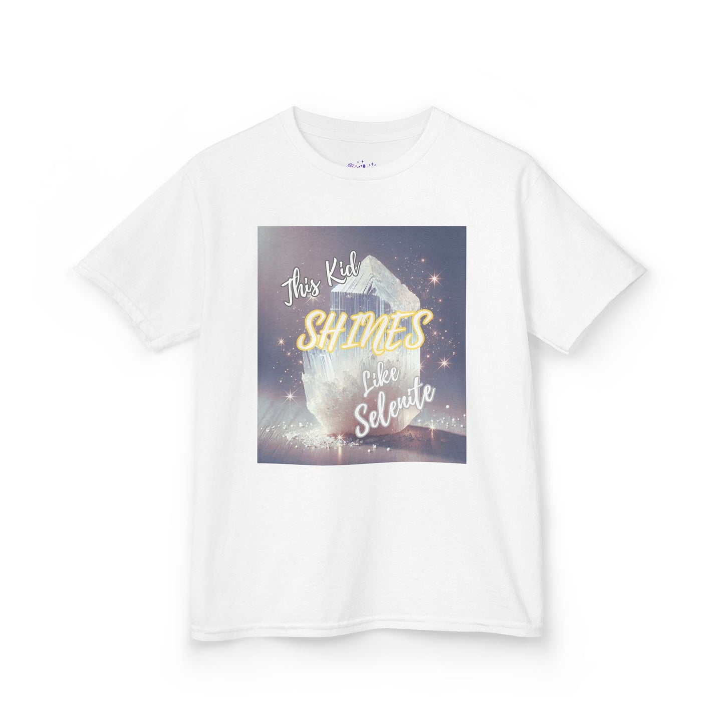 'This Kid Shines Like Selenite' Kids TShirt
