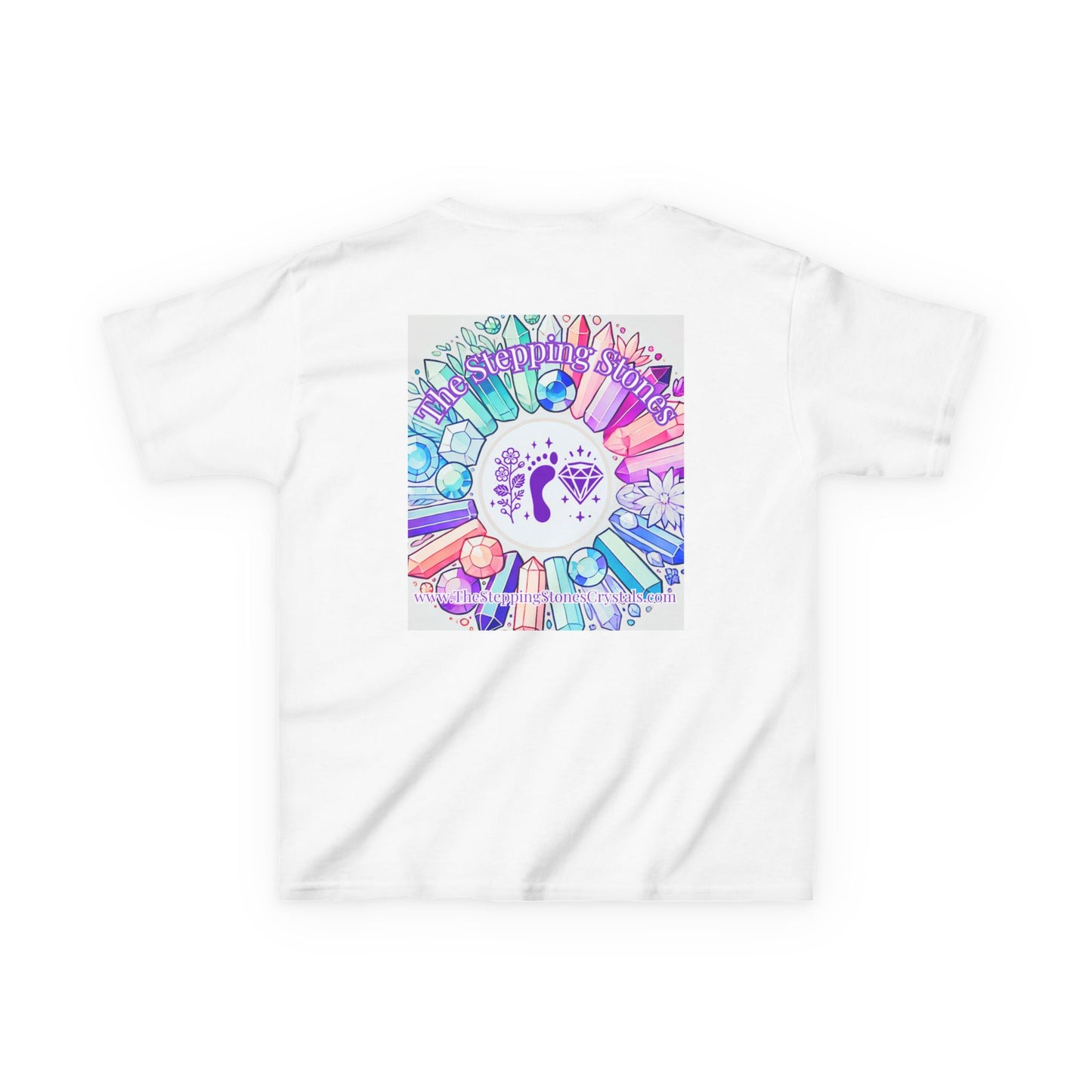 'I'm Just Here for Good Vibes and Pretty Rocks' Kids TShirt
