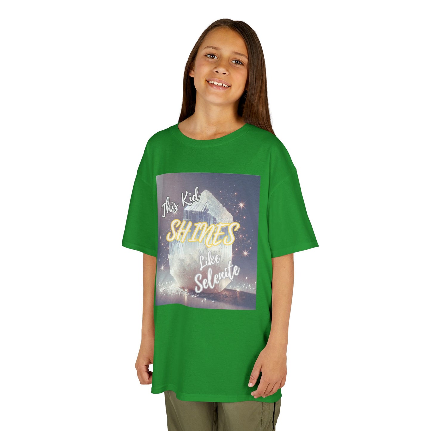 'This Kid Shines Like Selenite' Kids TShirt