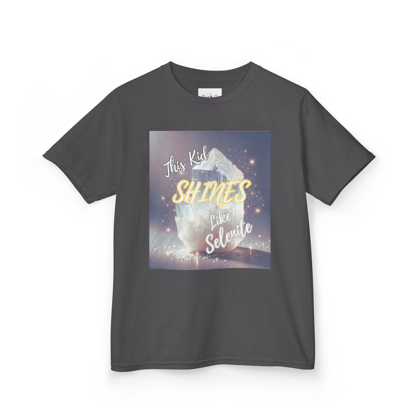 'This Kid Shines Like Selenite' Kids TShirt
