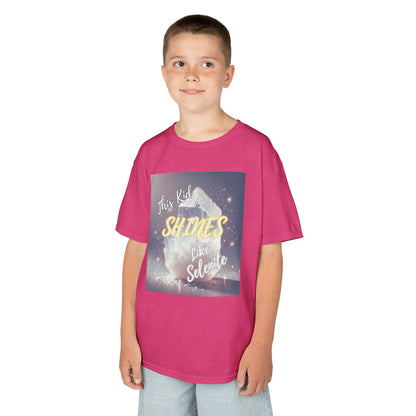 'This Kid Shines Like Selenite' Kids TShirt