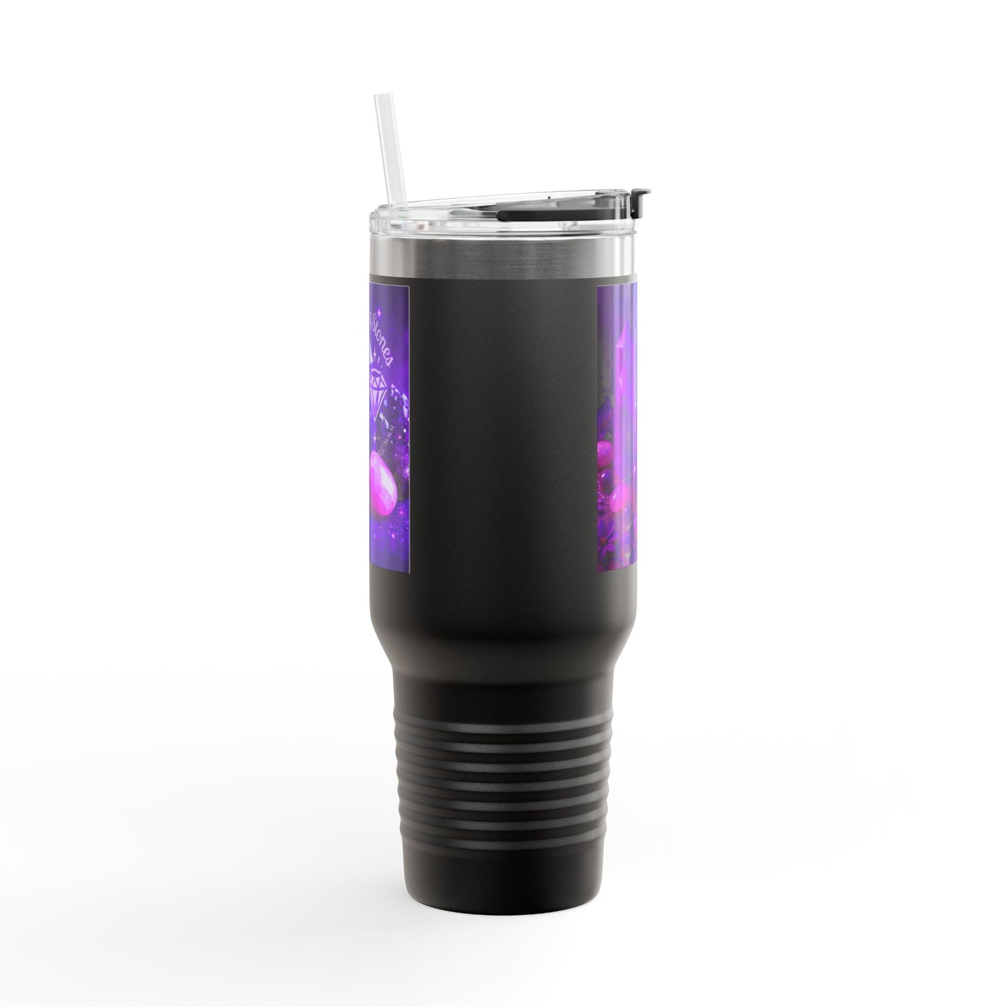 TSS Crystals Insulated Travel Mug - 40oz Crystal Design
