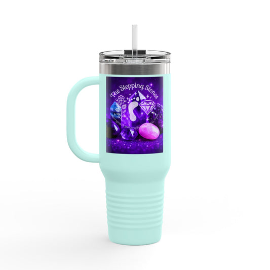TSS Crystals Insulated Travel Mug - 40oz Crystal Design