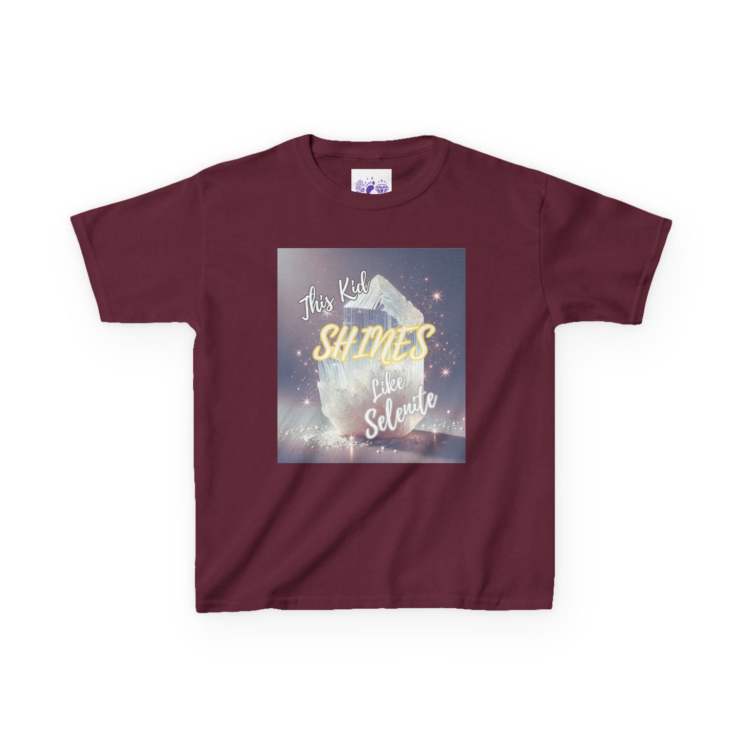 'This Kid Shines Like Selenite' Kids TShirt