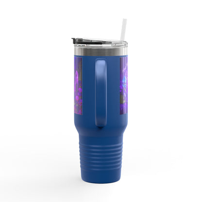 TSS Crystals Insulated Travel Mug - 40oz Crystal Design