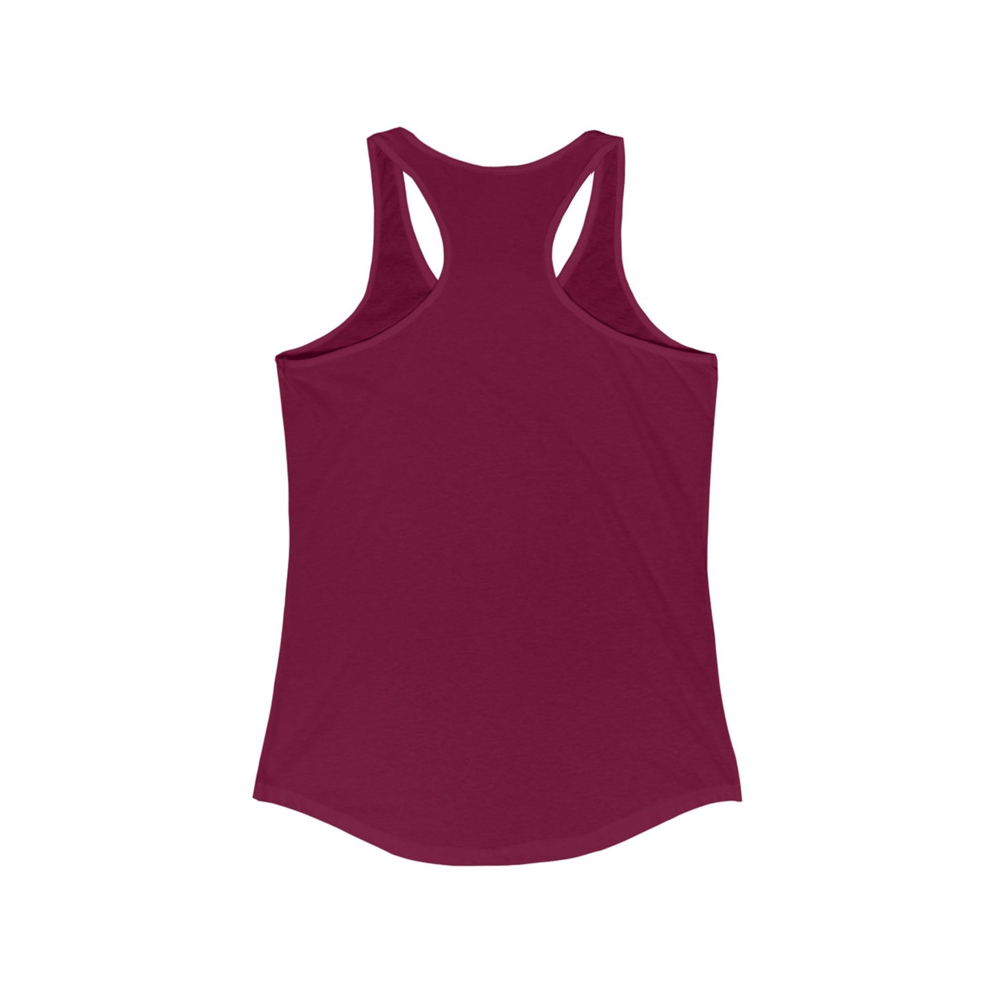 Carnelian Crush Women's Racerback Tank Top - Positive Vibes Tee