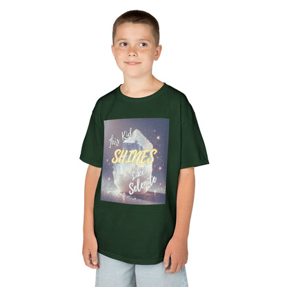 'This Kid Shines Like Selenite' Kids TShirt