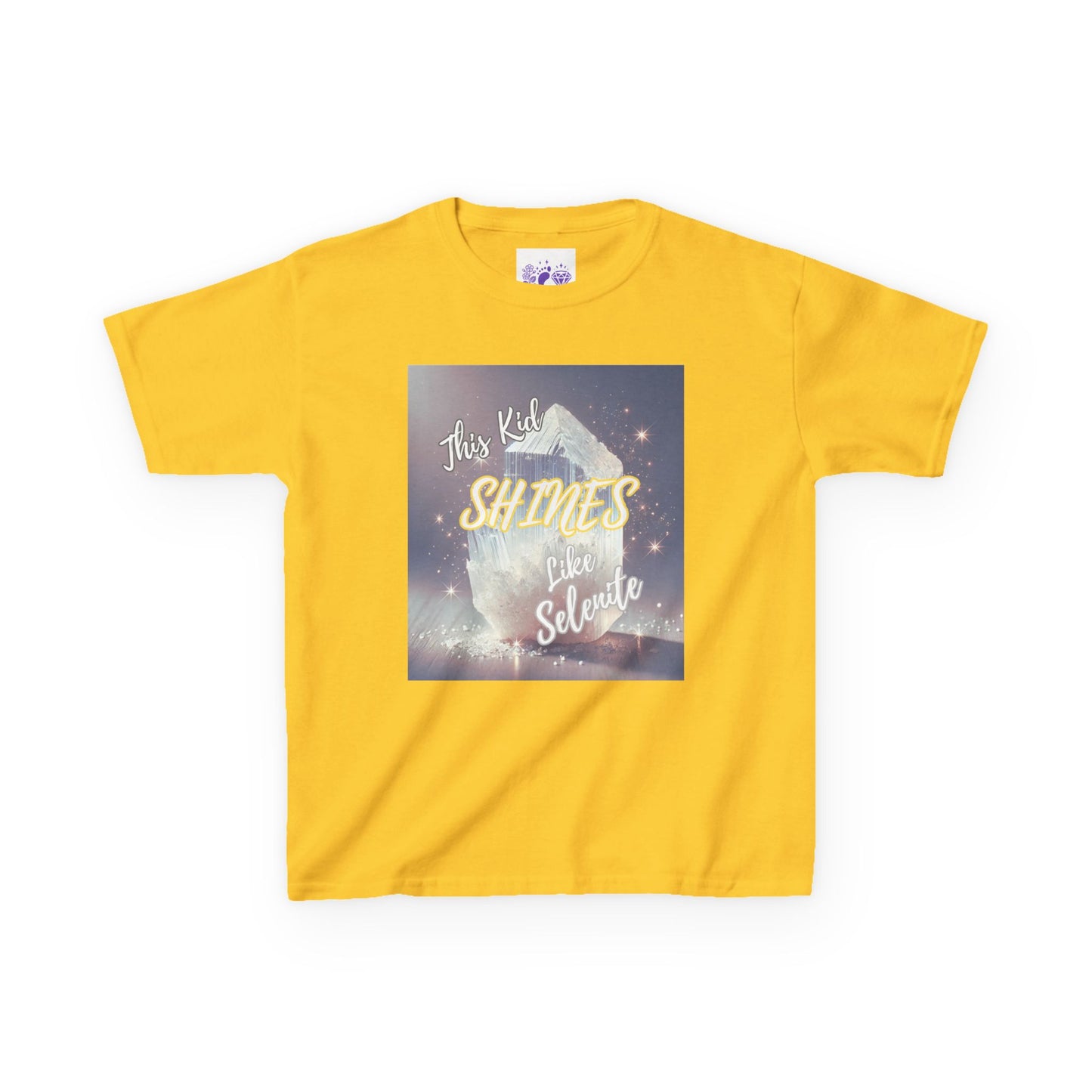 'This Kid Shines Like Selenite' Kids TShirt