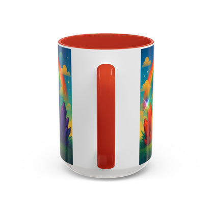 Rainbow Crystal Curious Mug