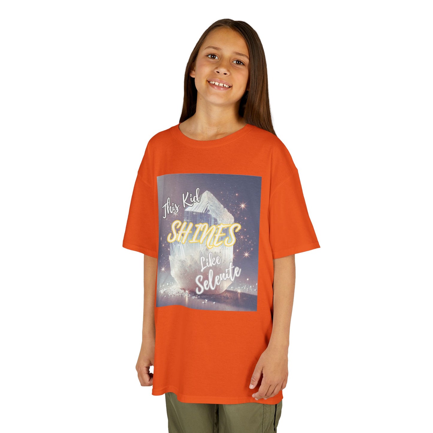 'This Kid Shines Like Selenite' Kids TShirt