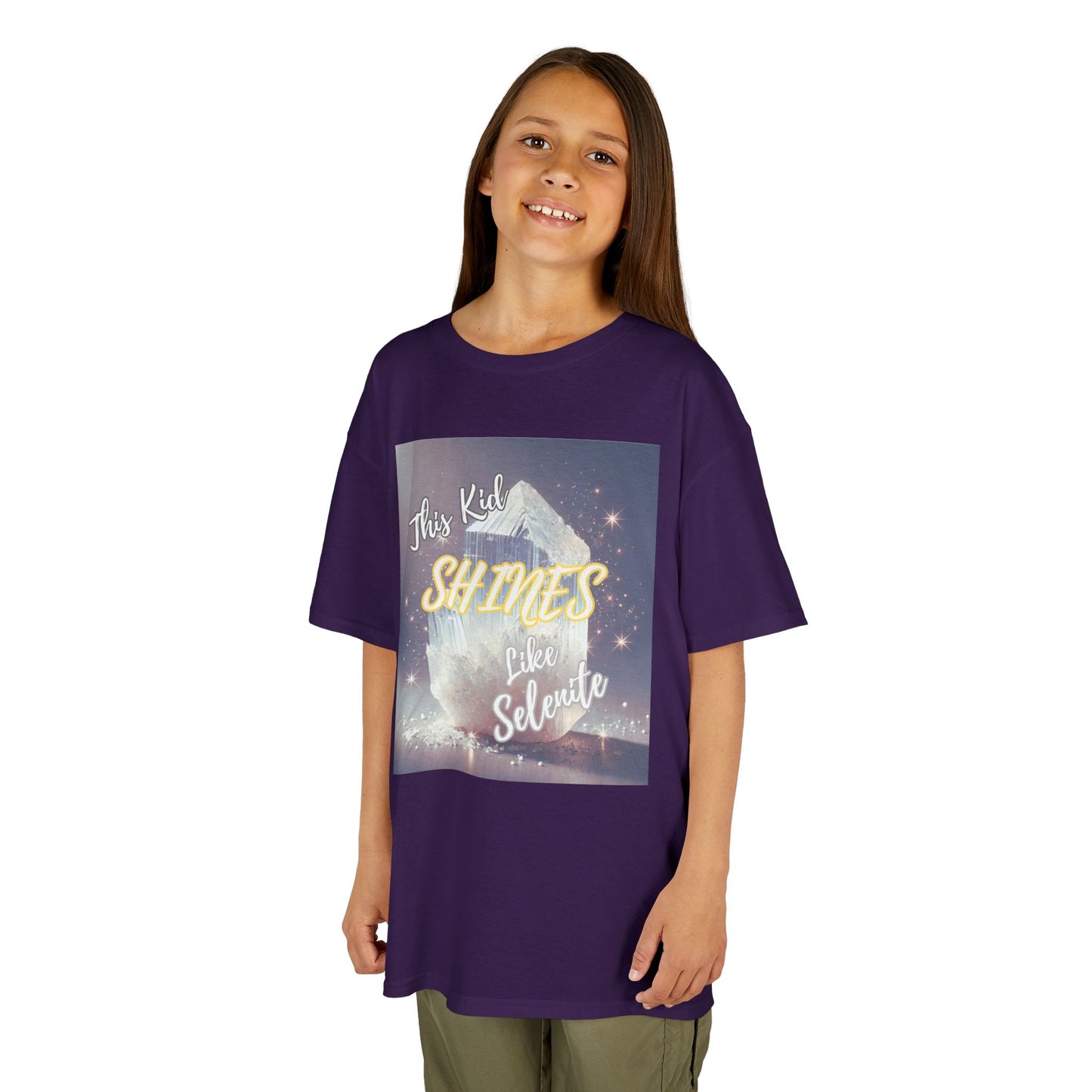 'This Kid Shines Like Selenite' Kids TShirt