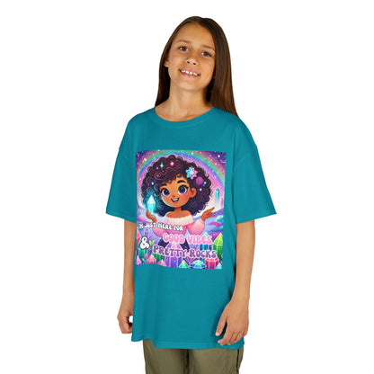 'I'm Just Here for Good Vibes and Pretty Rocks' Kids TShirt
