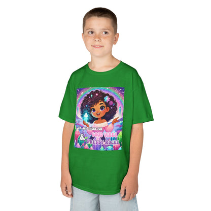 'I'm Just Here for Good Vibes and Pretty Rocks' Kids TShirt