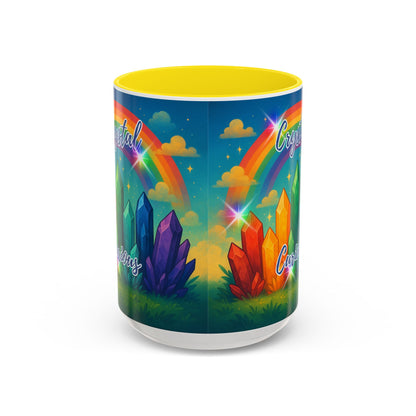Rainbow Crystal Curious Mug