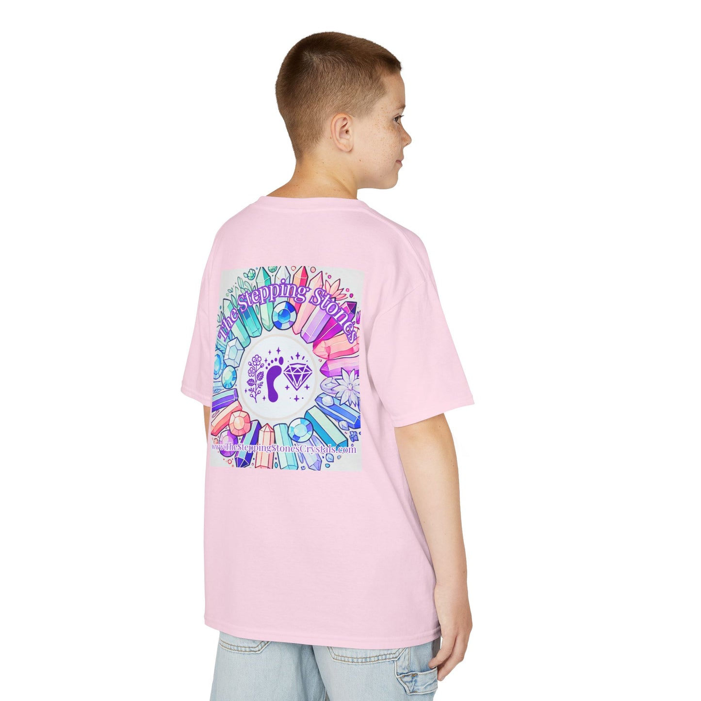 'I'm Just Here for Good Vibes and Pretty Rocks' Kids TShirt