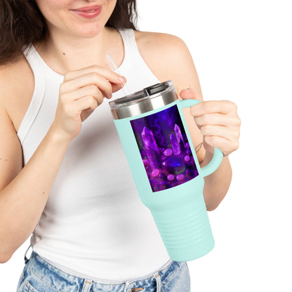 TSS Crystals Insulated Travel Mug - 40oz Crystal Design