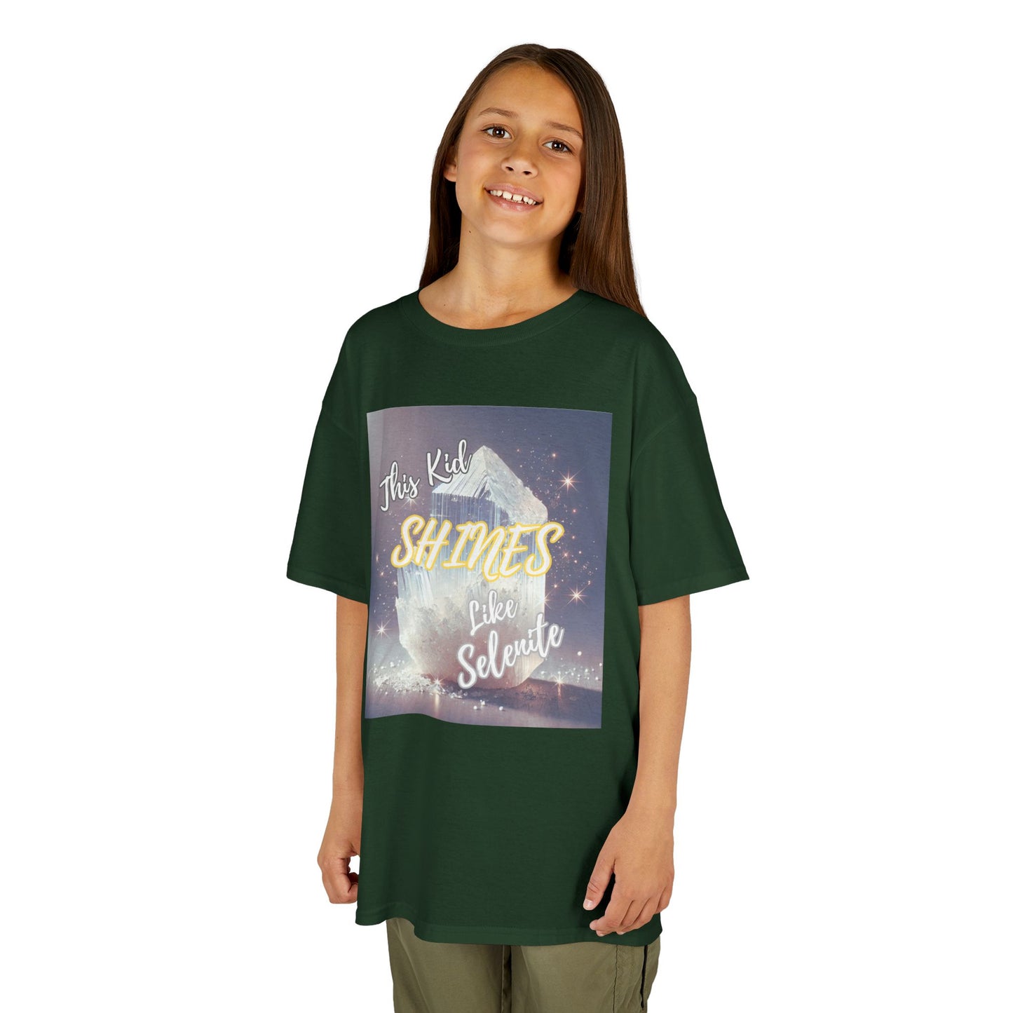 'This Kid Shines Like Selenite' Kids TShirt