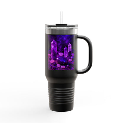 TSS Crystals Insulated Travel Mug - 40oz Crystal Design