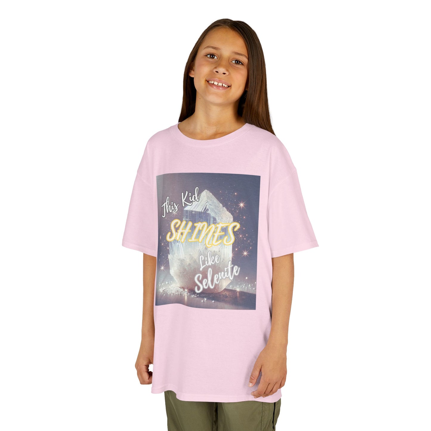 'This Kid Shines Like Selenite' Kids TShirt