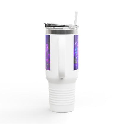 TSS Crystals Insulated Travel Mug - 40oz Crystal Design