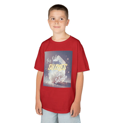 'This Kid Shines Like Selenite' Kids TShirt
