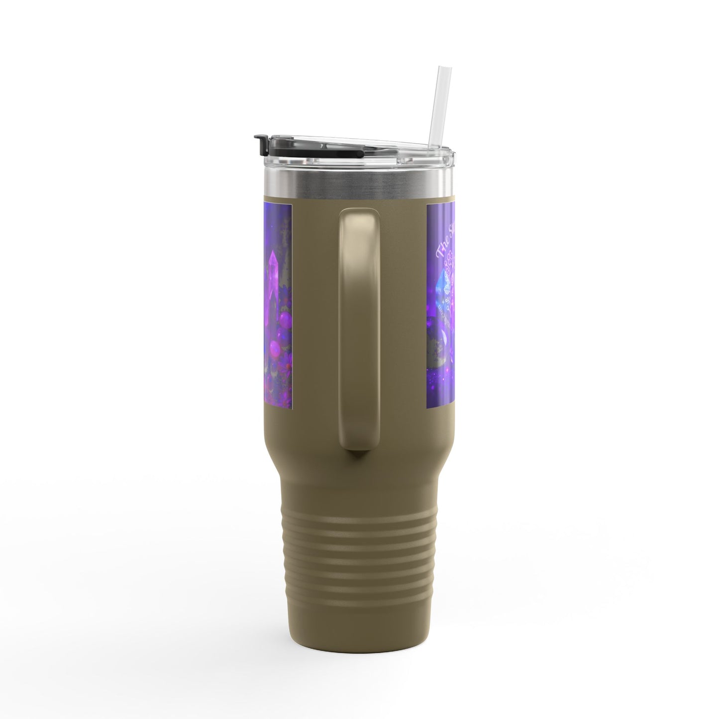 TSS Crystals Insulated Travel Mug - 40oz Crystal Design
