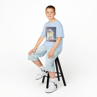 'This Kid Shines Like Selenite' Kids TShirt