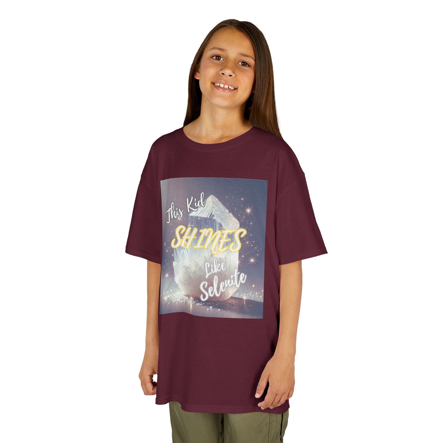 'This Kid Shines Like Selenite' Kids TShirt
