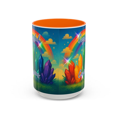 Rainbow Crystal Curious Mug