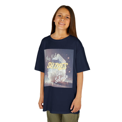 'This Kid Shines Like Selenite' Kids TShirt