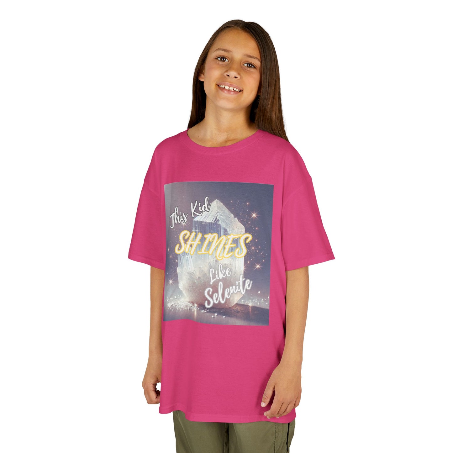 'This Kid Shines Like Selenite' Kids TShirt
