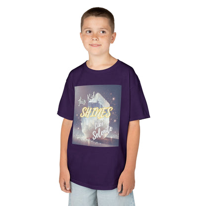 'This Kid Shines Like Selenite' Kids TShirt