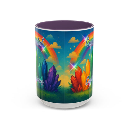 Rainbow Crystal Curious Mug