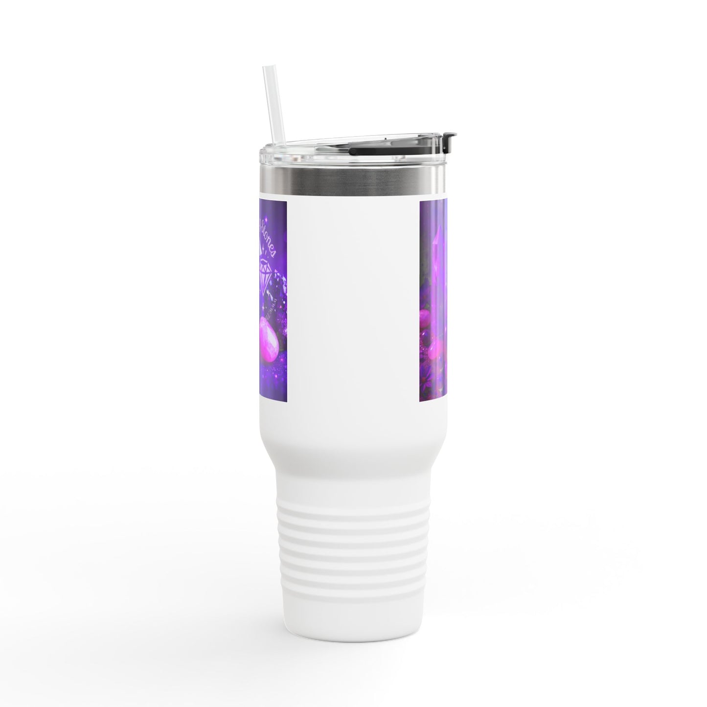TSS Crystals Insulated Travel Mug - 40oz Crystal Design