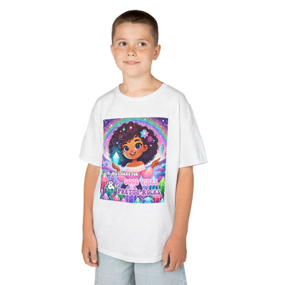 'I'm Just Here for Good Vibes and Pretty Rocks' Kids TShirt