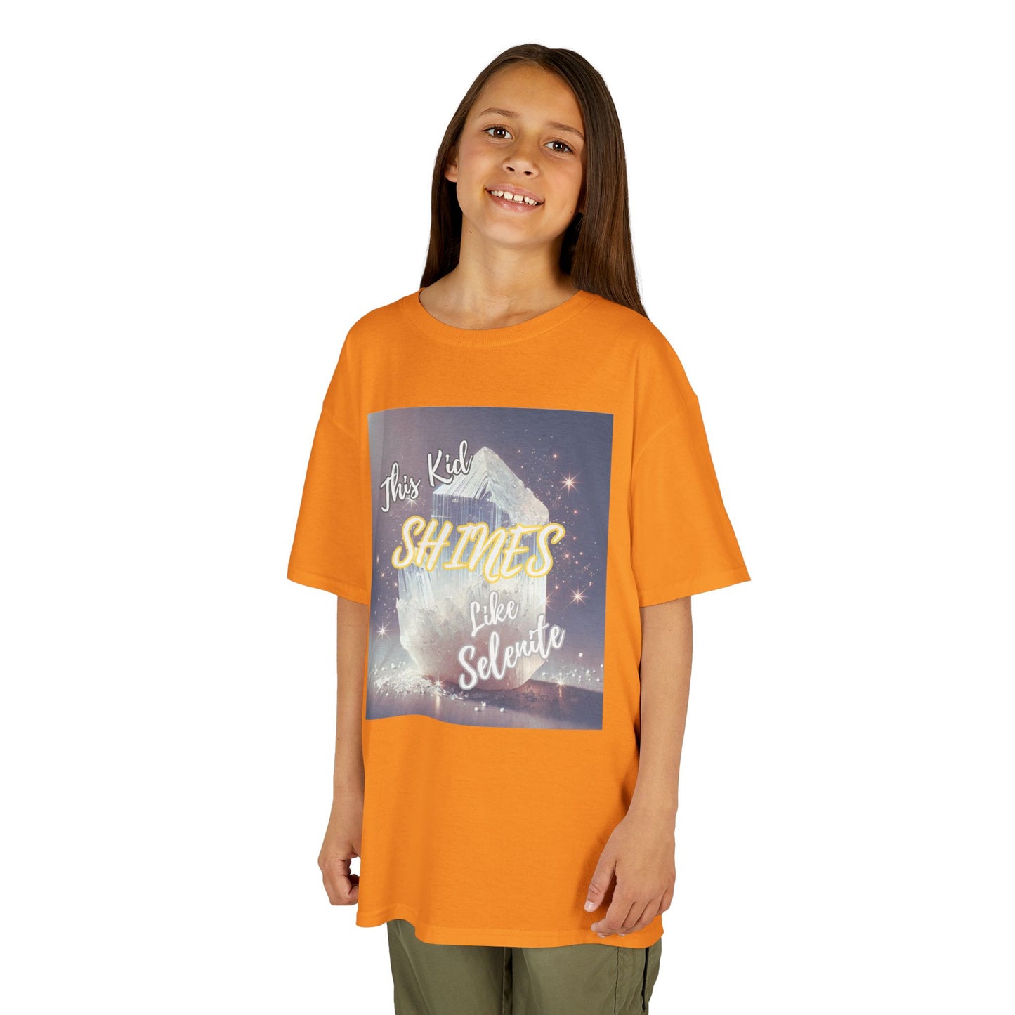 'This Kid Shines Like Selenite' Kids TShirt
