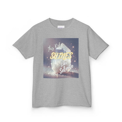 'This Kid Shines Like Selenite' Kids TShirt