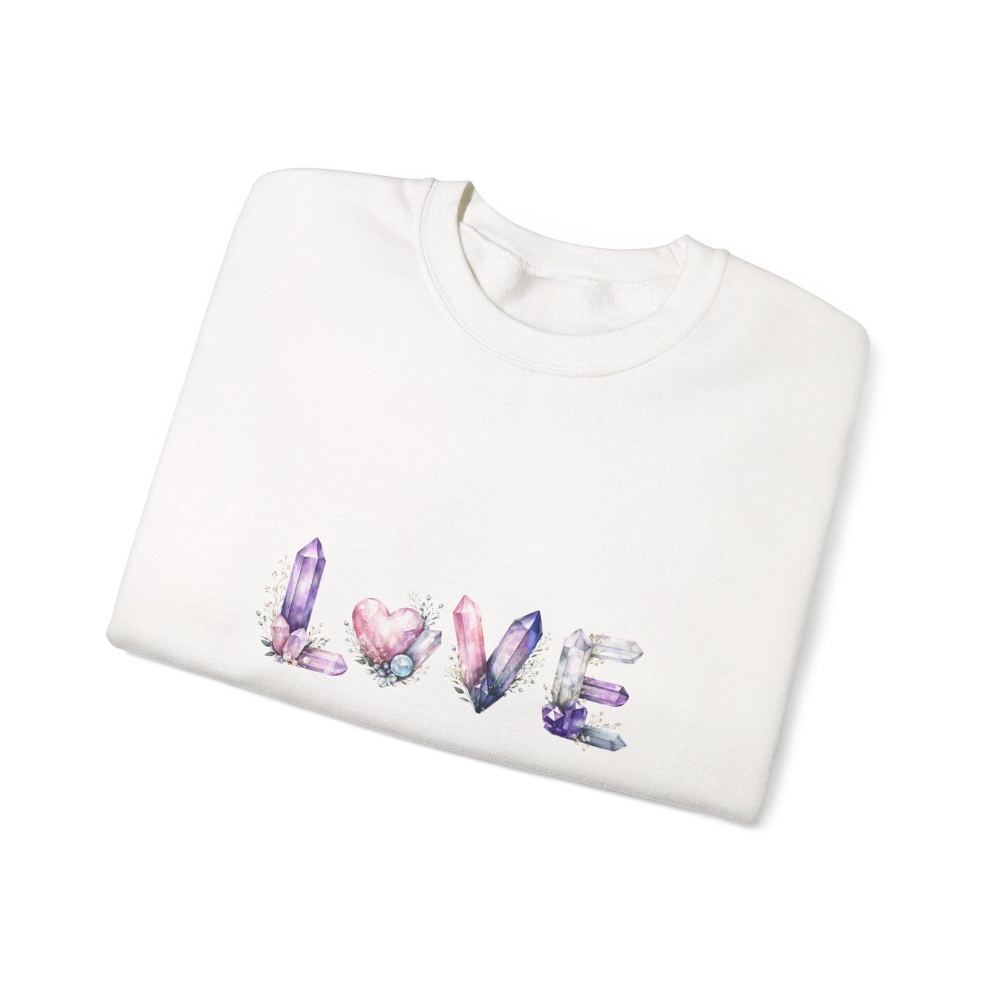 LOVE Crystal Letter Design