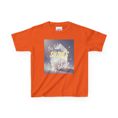 'This Kid Shines Like Selenite' Kids TShirt